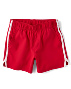 Boys Quick Dry Contrast Active Shorts
