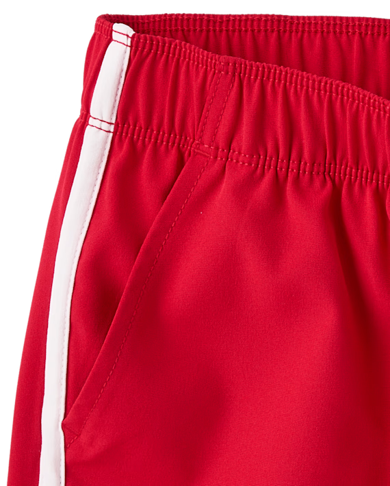 Boys Quick Dry Contrast Active Shorts