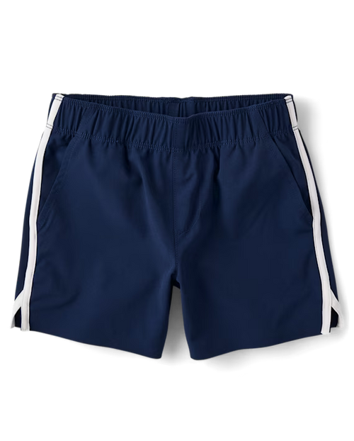 Boys Quick Dry Contrast Active Shorts